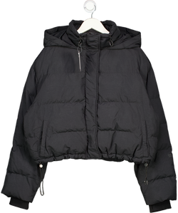Camilla And Marc The Norah Cropped Puffer In Black UK M/L