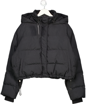 Camilla And Marc The Norah Cropped Puffer In Black UK M/L