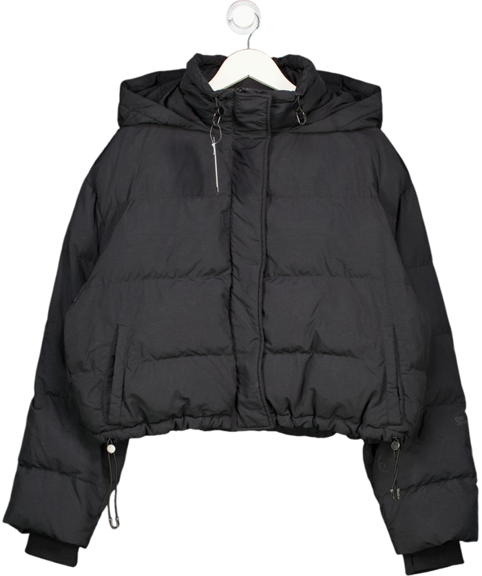 Camilla And Marc The Norah Cropped Puffer In Black UK M/L