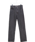 AGOLDE Grey Wash 90s Pinch Waist High Rise Straight Jeans W28