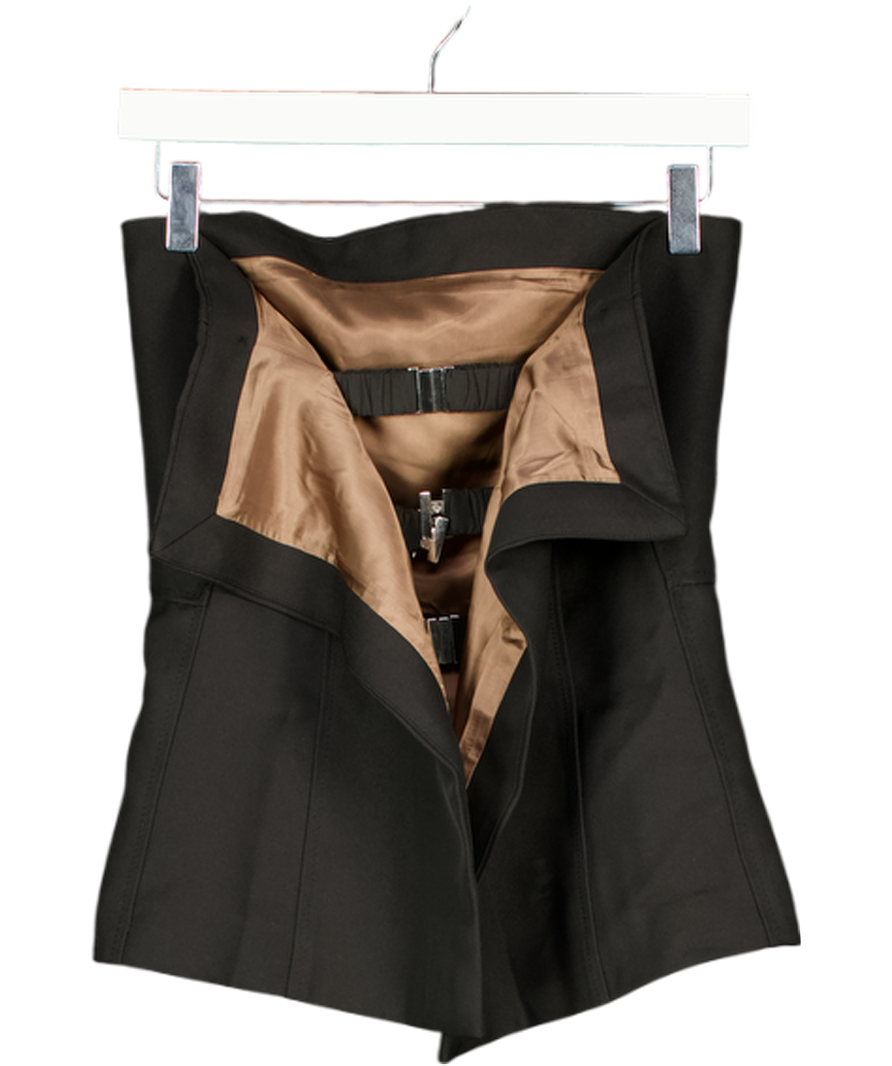 H&M Black Edition Open-back Bandeau Top UK 8