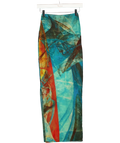 FARAI LONDON Multicoloured Mesh Maxi Skirt UK XS