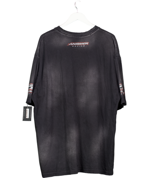 Archive Grey Answer Racing T-shirt UK L