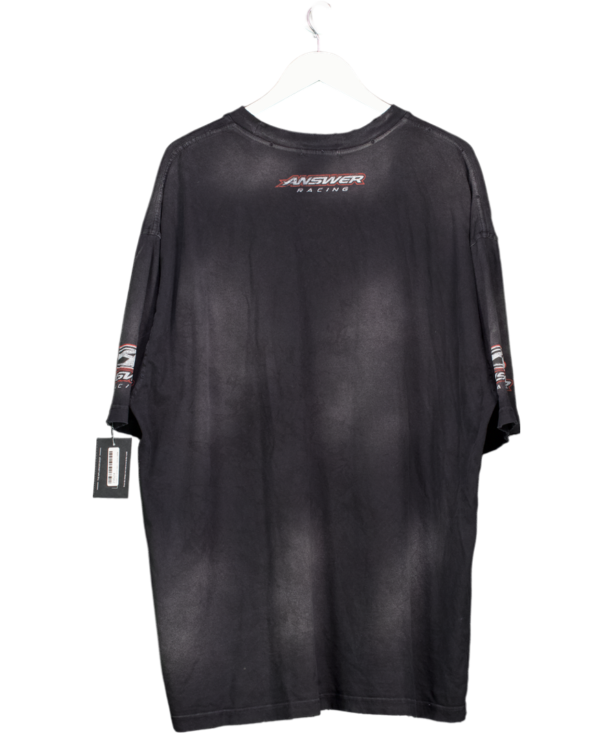 Archive Grey Answer Racing T-shirt UK L