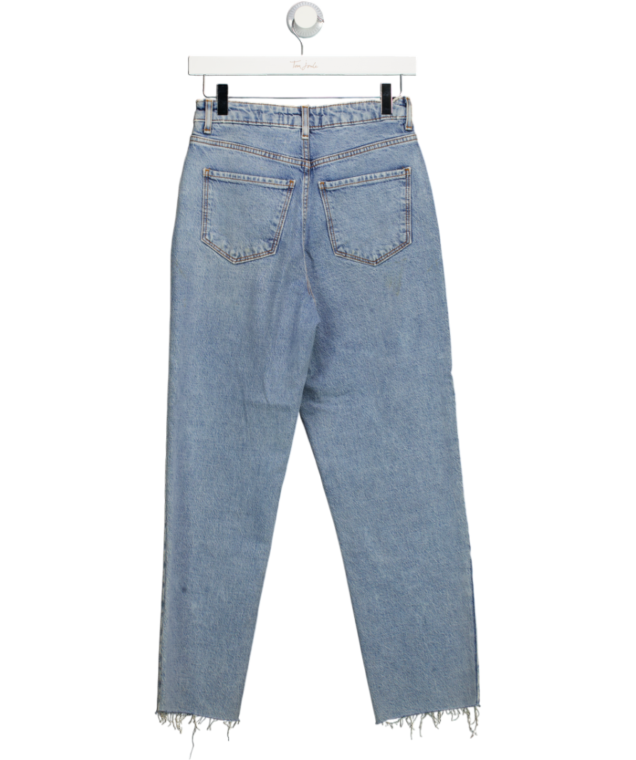 New Look Blue Hannah Straight Leg Jeans UK 8