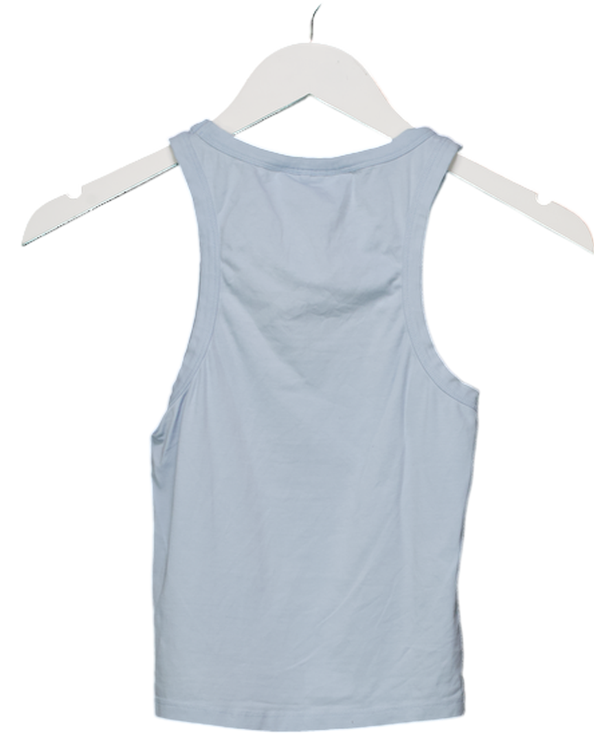 Trapstar Blue Embroidered Racer Vest UK S