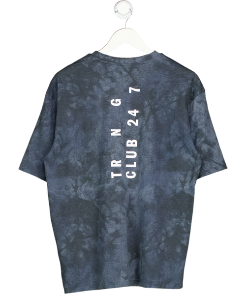 adidas Grey Climacool Training Club 24/7 Oversize Graphic Tee UK S