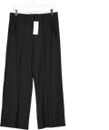 ME + EM Black Tailored Straight Crop Trouser UK 8