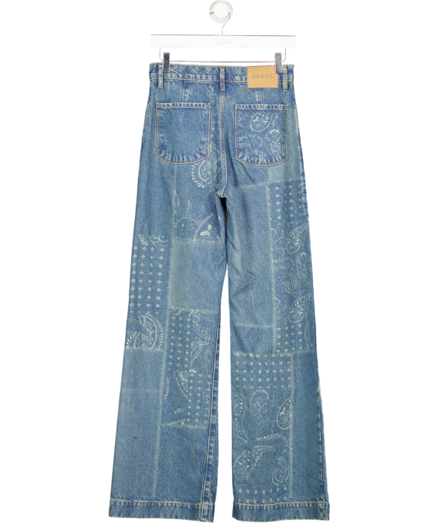 Spell Blue Denim Jeans UK S