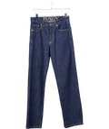 PROBLEM NO PHOTOS -Raey Blue Straight Button Fly Jeans - Waist 22" UK XS/S