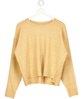 FREE PEOPLE Camel Beige Luna Pullover UK XS