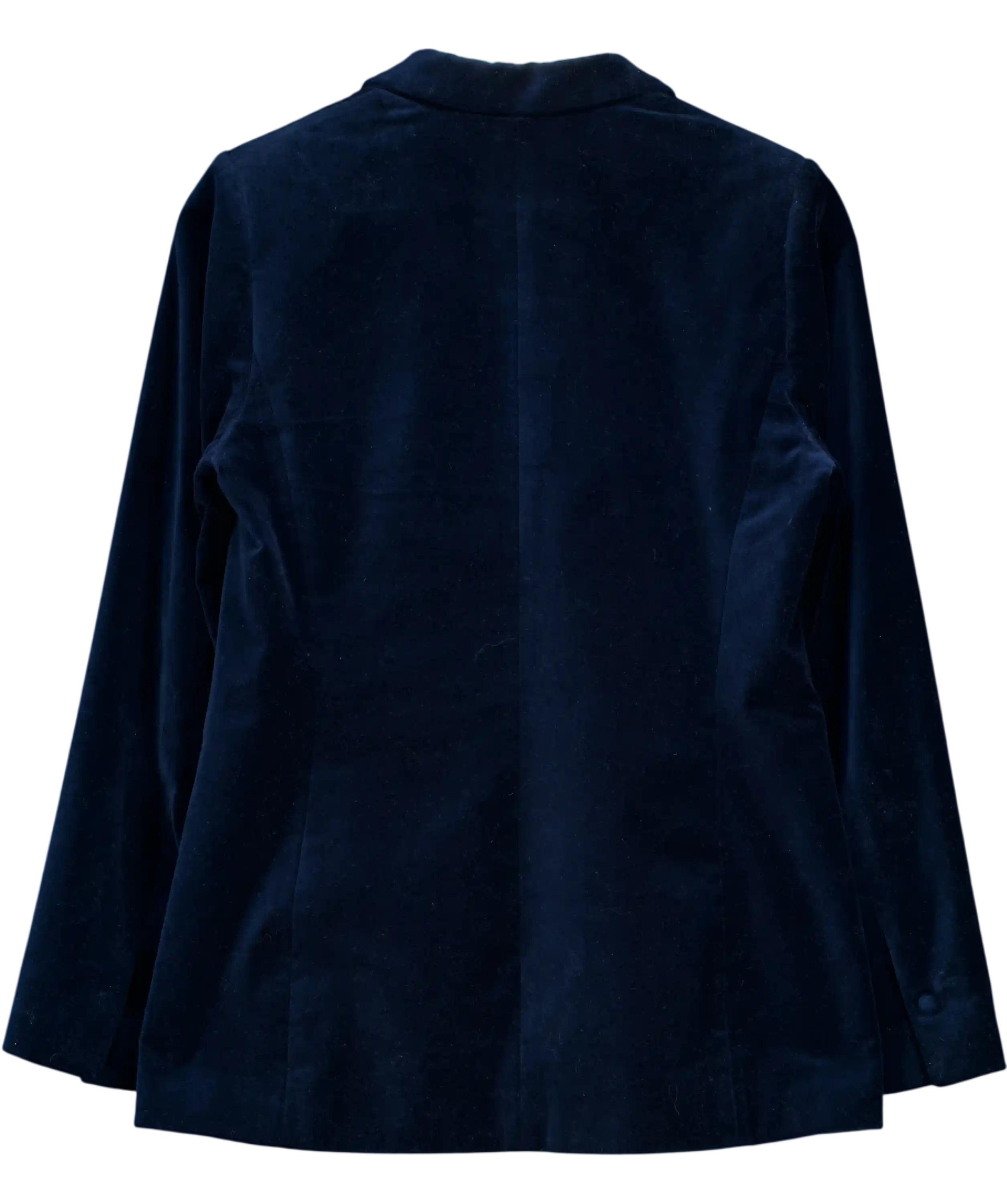 NEXT Blue Regular Fit Velvet Blazer UK 8