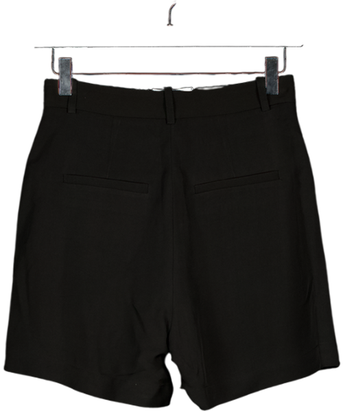 & Other Stories Black High Waist Shorts UK 6