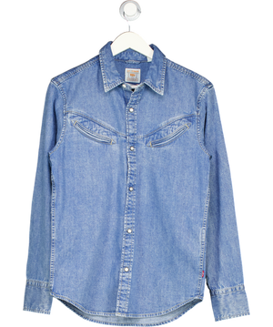 ASOS Blue Western Detailing Denim Shirt UK S