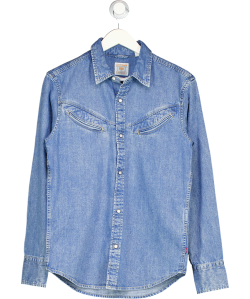 ASOS Blue Western Detailing Denim Shirt UK S