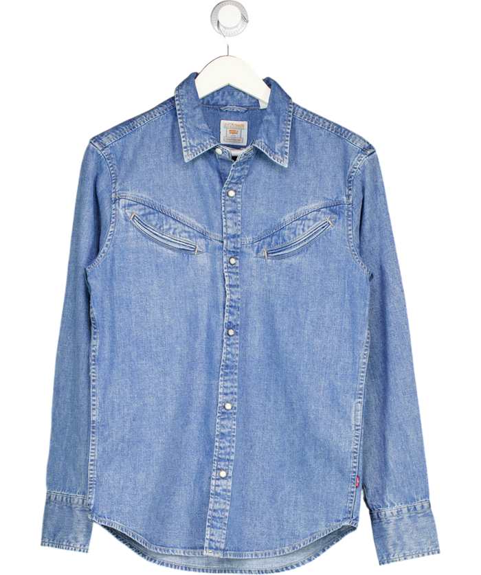 ASOS Blue Western Detailing Denim Shirt UK S
