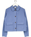 VARLEY Dusty Blue Corduroy Carlotta Jacket UK M