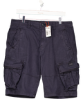 Superdry Blue Core Cargo Shorts W34