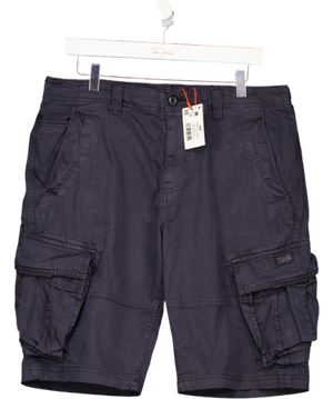 Superdry Blue Core Cargo Shorts W34