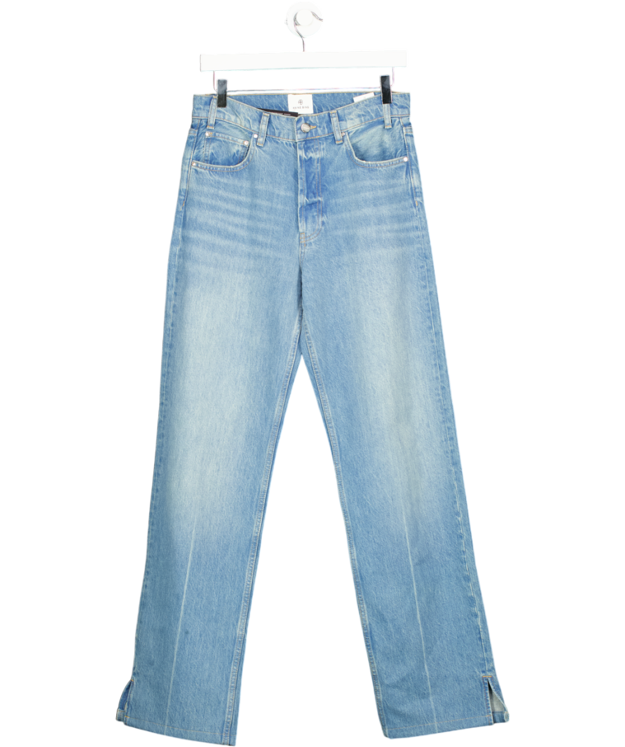 Anine Bing Light Blue Relaxed Straight Jeans L32 W27