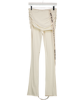 Mars the Label Cream Fold Over Leggings. UK 8