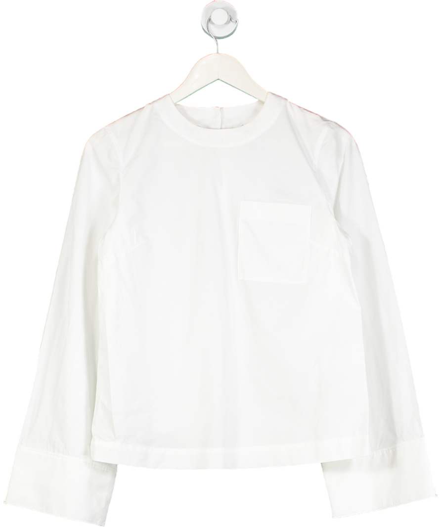 Arket White Cotton Blouse UK 8