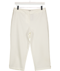 NA-KD White Tailored Capri Trousers UK 8