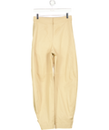 COS Beige Utility Barrel-leg Trousers UK 6