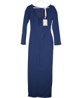 House of CB Corinthia Midnight Blue Bodycon Maxi Dres UK M