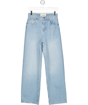 BODEN Light Blue High Waisted Relaxed Straight Leg Jeans W25