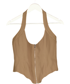 White Fox Brown Already Over Bustier Chocolate UK M