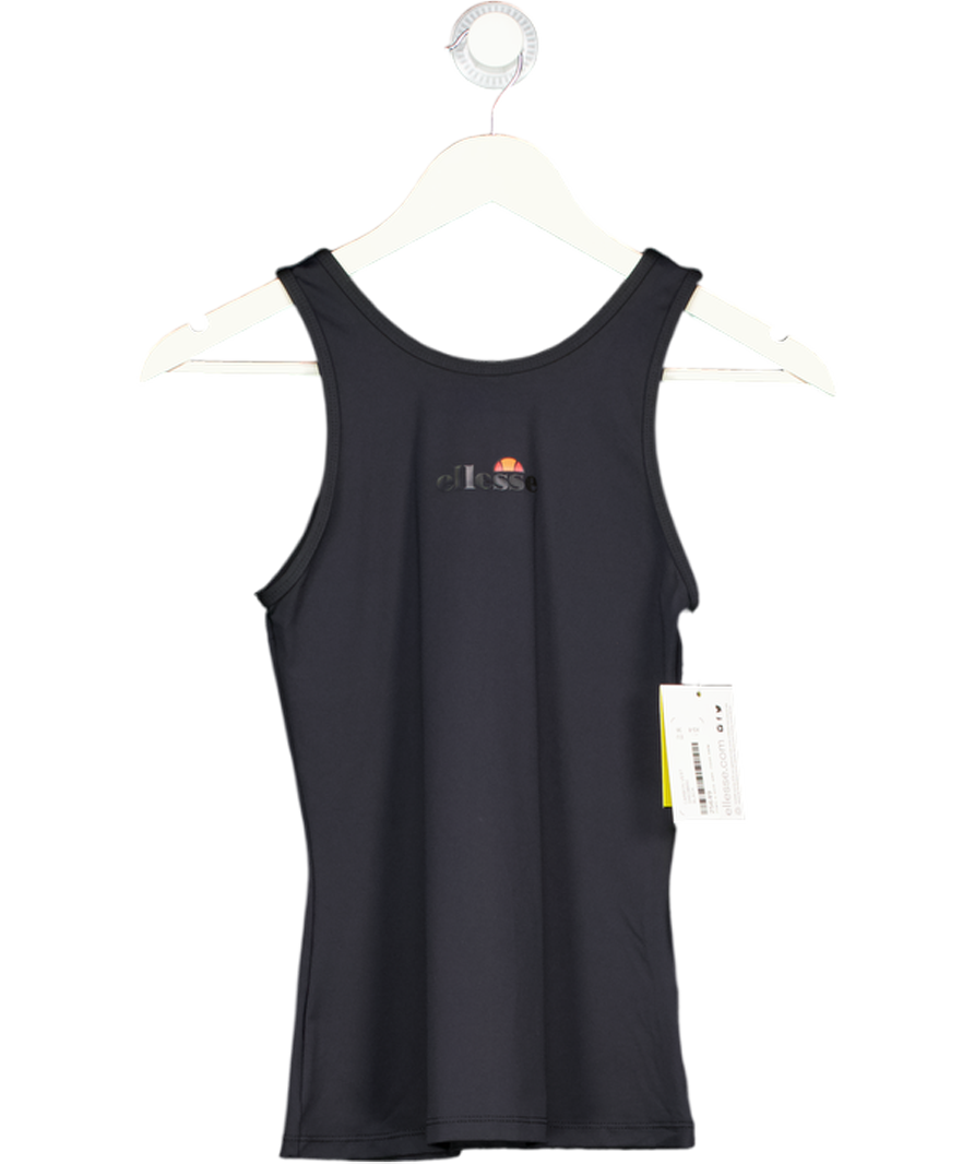 Ellesse Black Neo Noir Carbon Vest UK XS