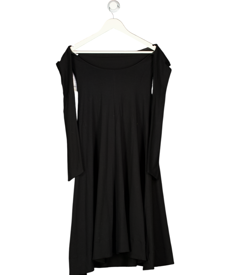 MINT VELVET Black Jersey Bandeau Maxi Dress UK XS