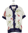 Orlebar Brown White Maitan Linen Shirt UK S