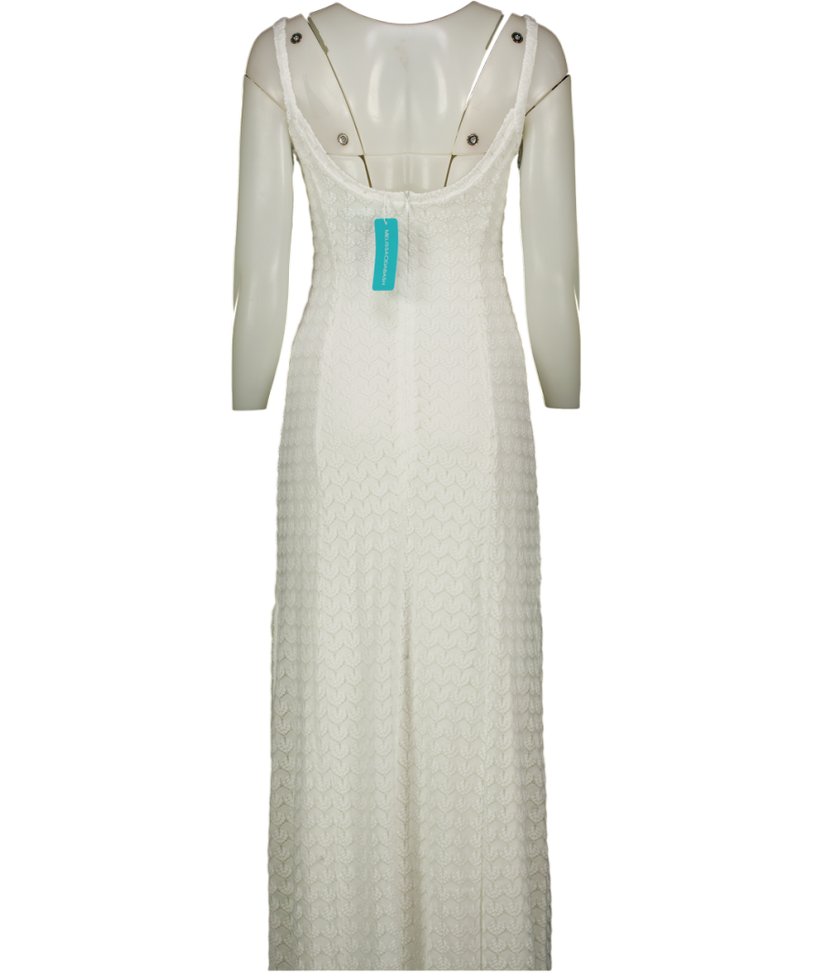 MELISSA ODABASH Mimosa White Dress UK S