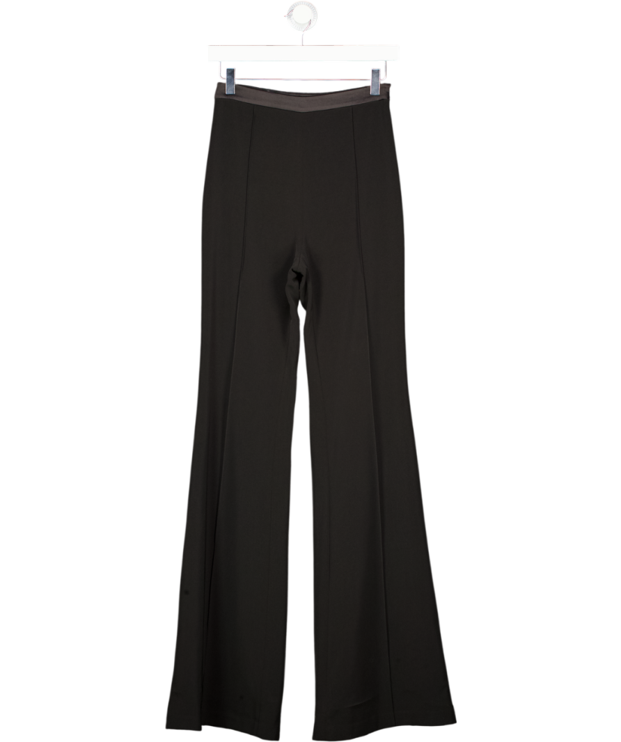 Nadine Merabi Black Flare Trousers Sz Xs UK 6