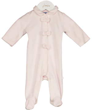 Jacadi Pink Onesie With Bows Little Baby