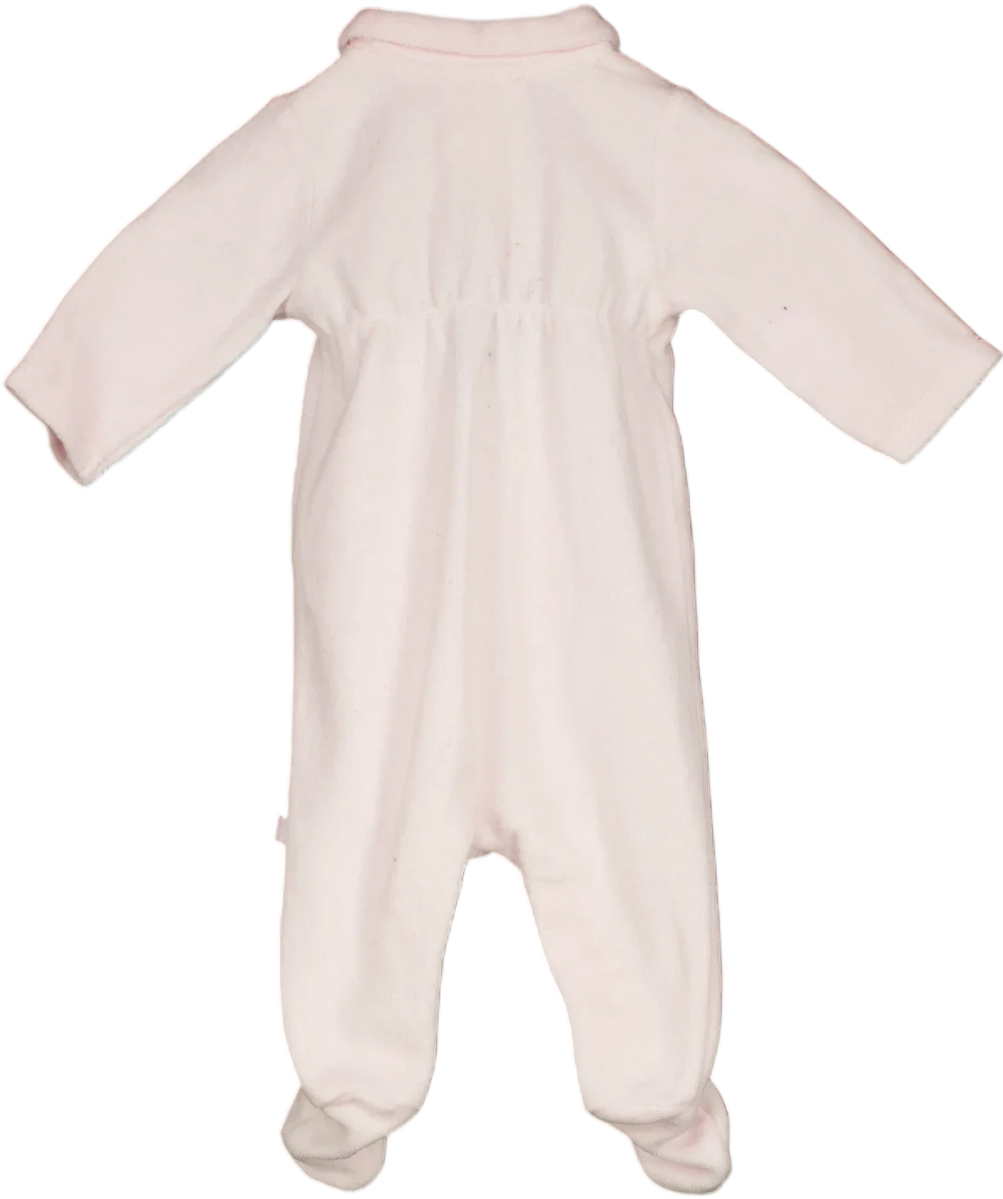 Jacadi Pink Onesie With Bows Little Baby — Back