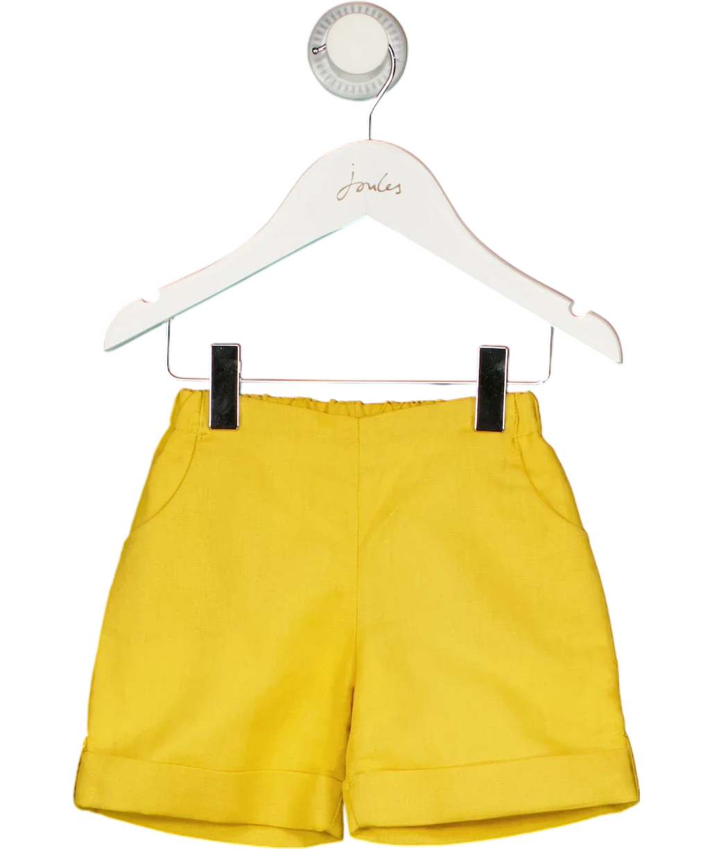 PEPA LONDON Yellow Smart Shorts 1 Year — Front