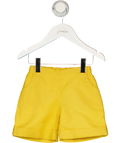 PEPA LONDON Yellow Smart Shorts 1 Year — Front