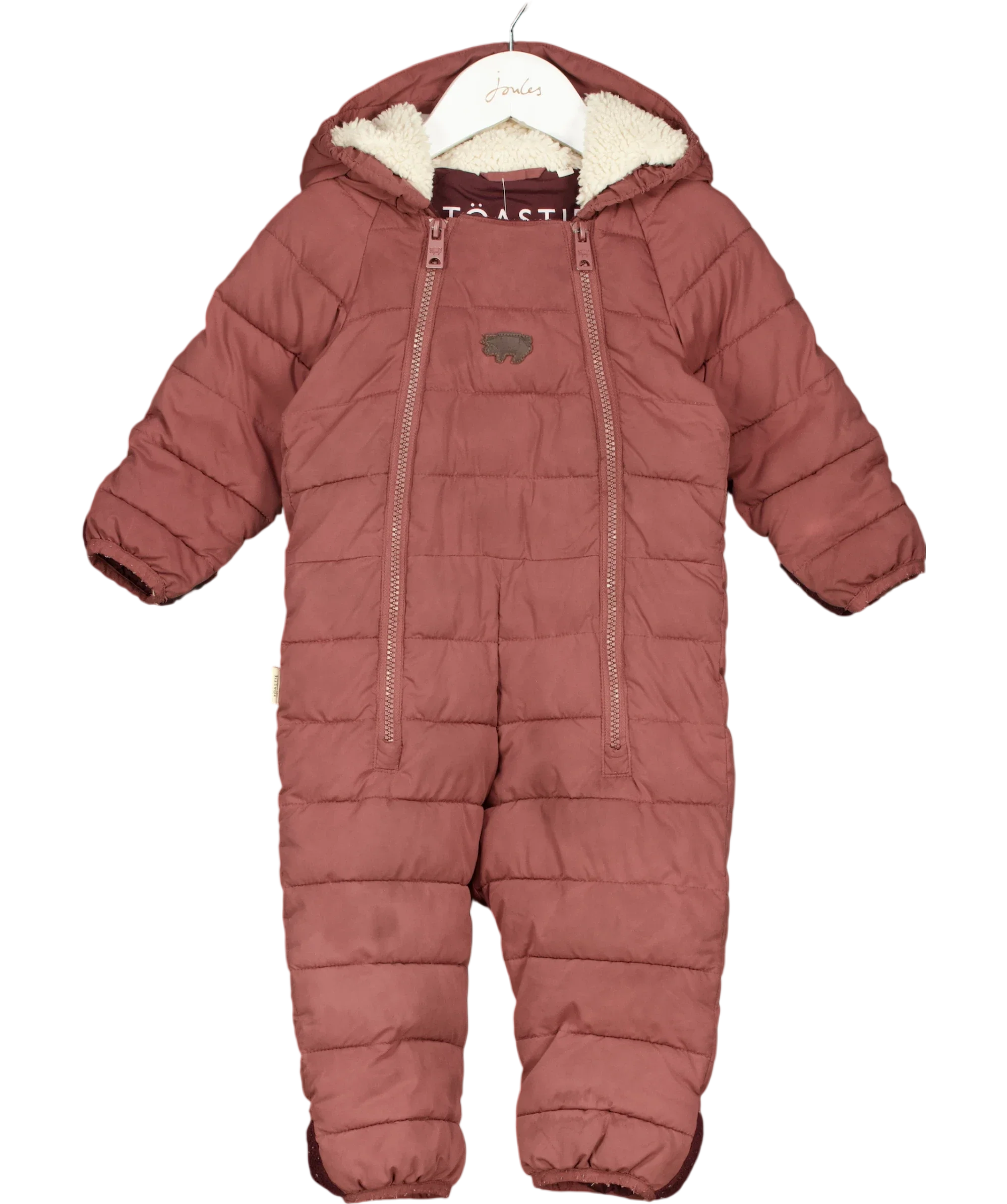 Toastie Pink Snow Suit 3 Years — Front