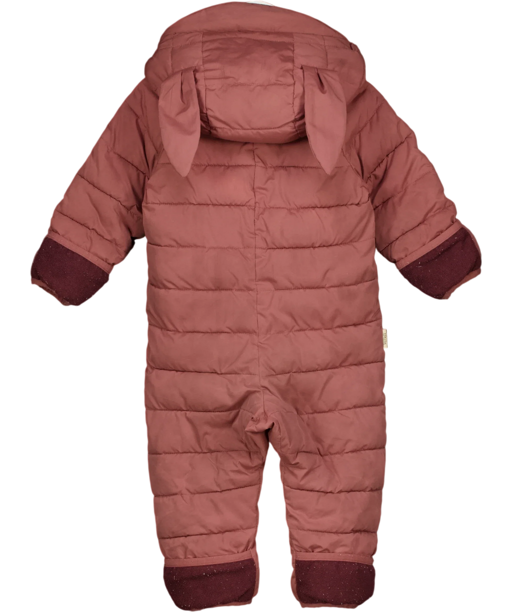 Toastie Pink Snow Suit 3 Years — Back