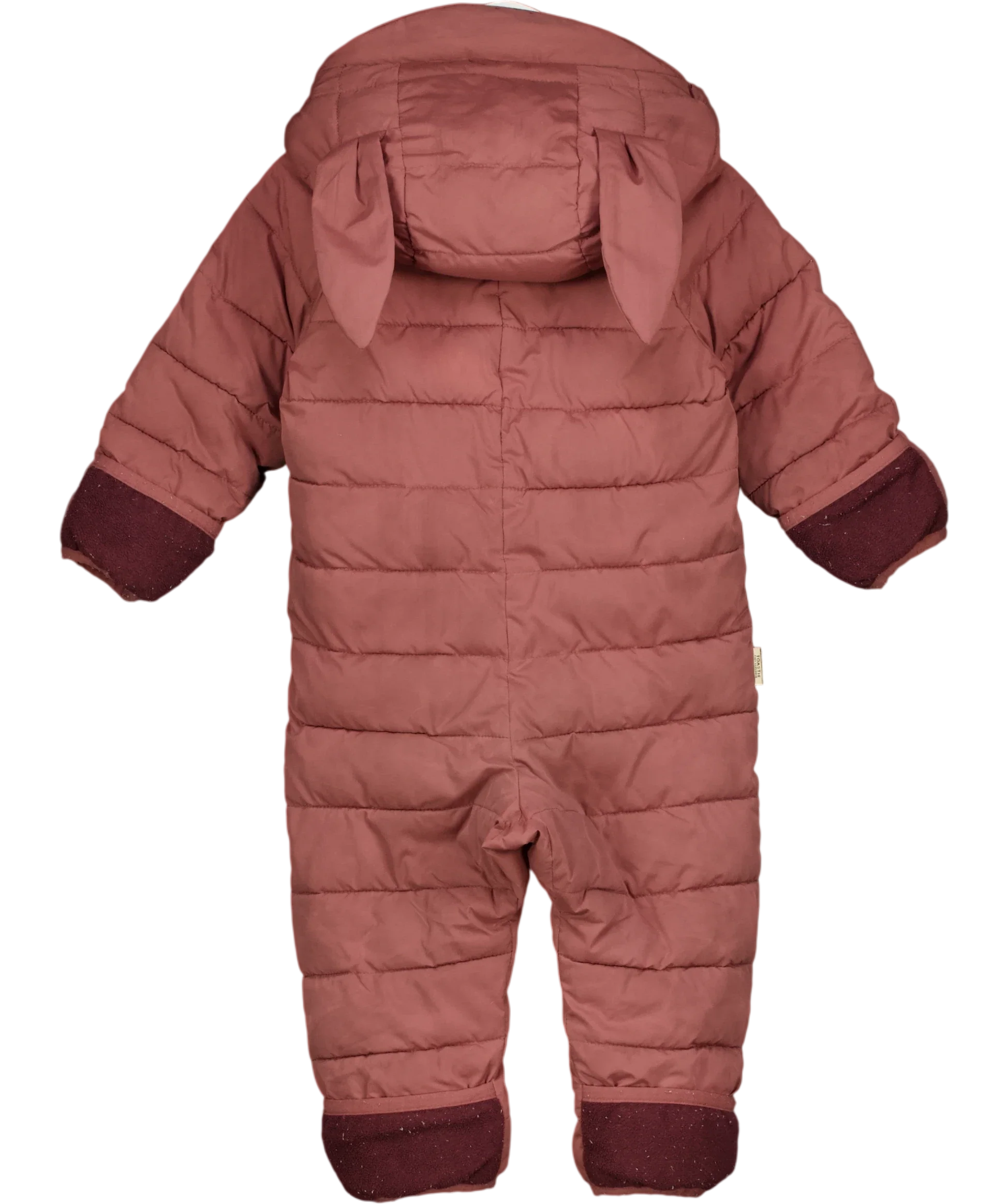 Toastie Pink Snow Suit 3 Years — Back