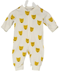 LINDEX White Animal Onesie Little Baby — Front