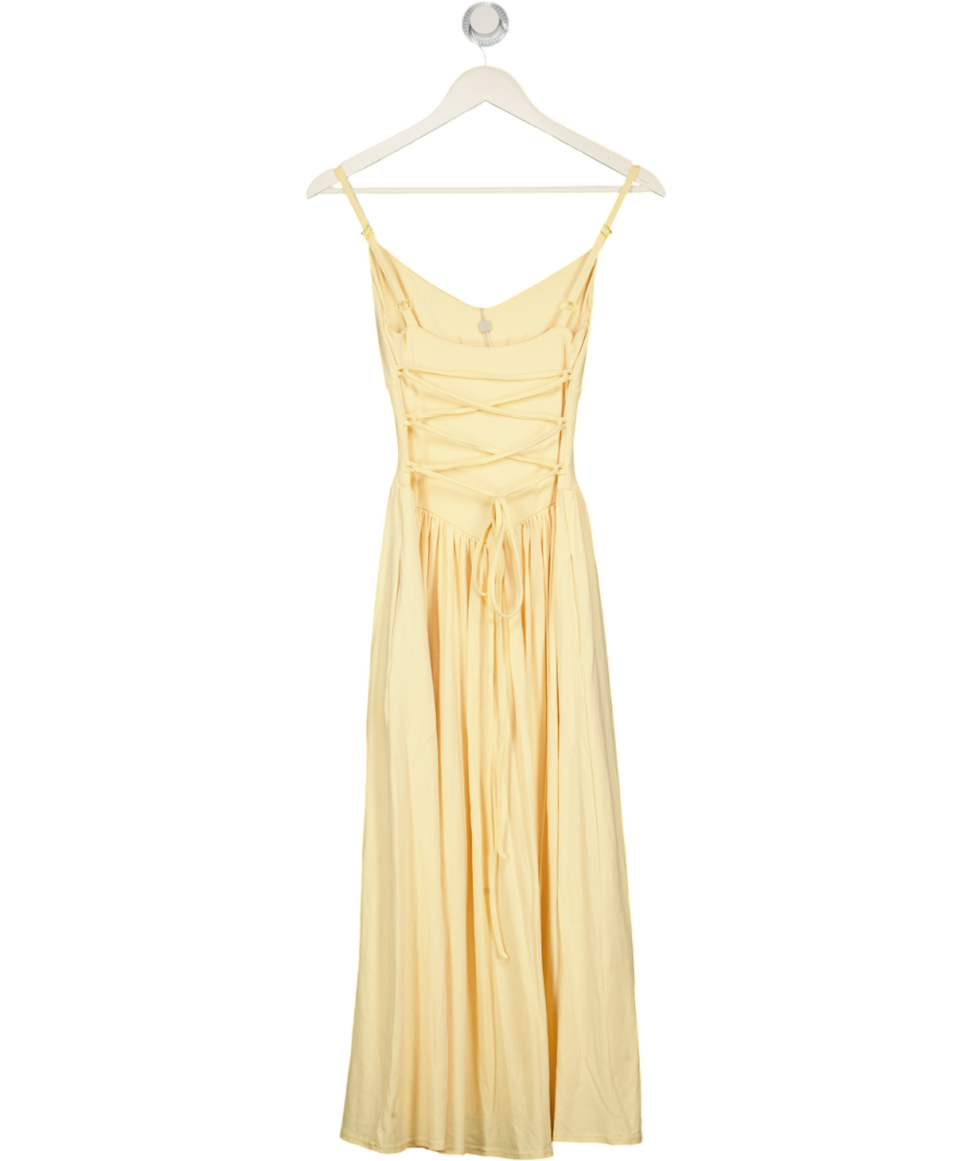 AYM Yellow Cammie Dress UK XS