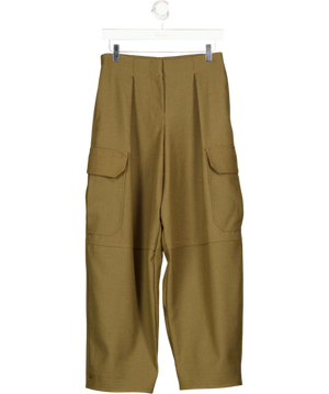 Topshop Green Tailored Cargo Trouser UK 6