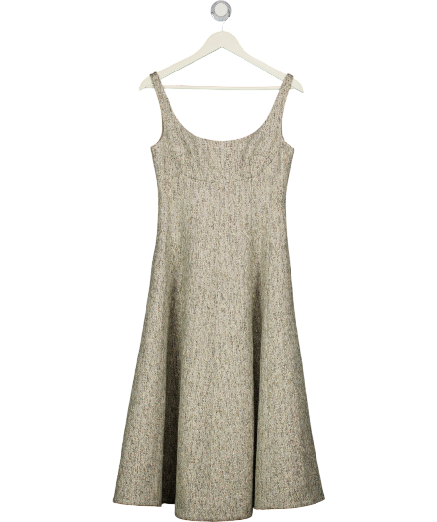 NANA JACQUELINE 2-piece Vanessa Grey Sparkle Tweed Blazer And Skirt Set UK M