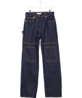 j w anderson Blue Twisted Workwear Denim Jeans In Indigo UK 8