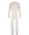 Mars the Label Grey Contour Zip Up Jumpsuit UK 8