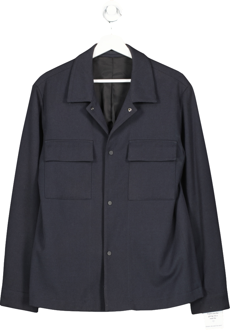 Selected Homme Blue Classic Overshirt UK 38" CHEST